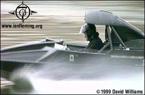 Gary Powell drives the Q-boat
