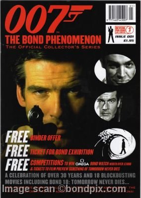 James Bond magazine 007 The Bond Phenomenon number 1