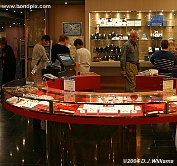 shopping on board the oosterdam cruise ship