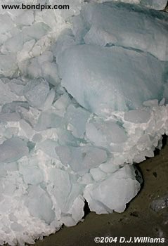 Glacier in Yakutat bay, Alaska