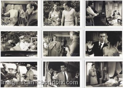James Bond Trading Cards Rittenhouse Dangerous Liaisons set
