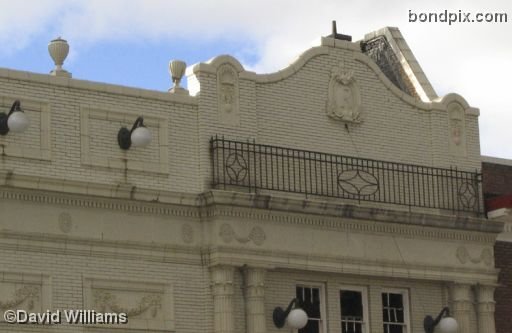 The Rialto Theater on Main Street in Deer Lodge Montana after the devastating fire of November 4tth 2006