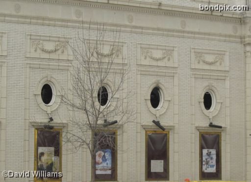 The Rialto Theater on Main Street in Deer Lodge Montana after the devastating fire of November 4tth 2006
