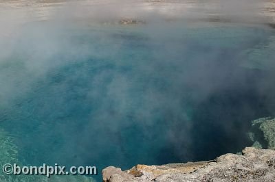 Some of the natural features of Yellowstone Park
