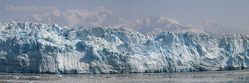 Hubbard Glacier in Alaska panoramic print