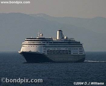Cruise ship Zaandam in Alaska