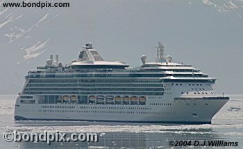 Cruise ship in Alaska