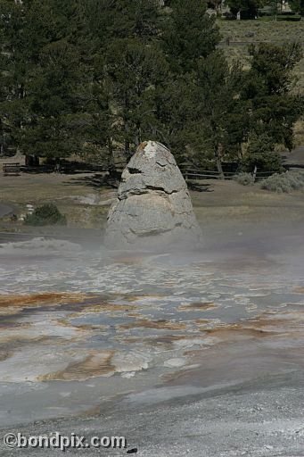 Some of the natural features of Yellowstone Park