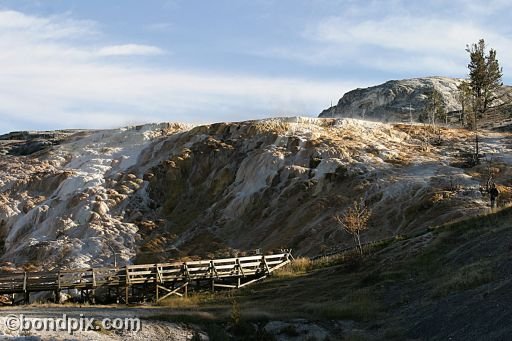 Some of the natural features of Yellowstone Park