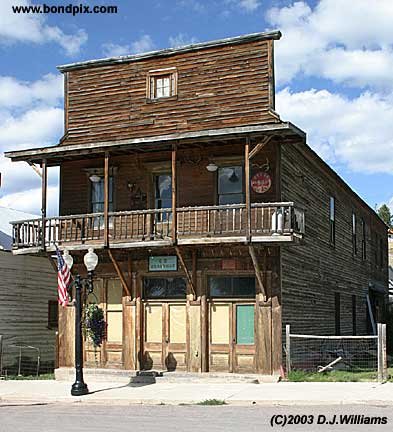 Old building in Philipsburg MT