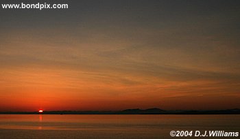 Alaskan sunrise picture
