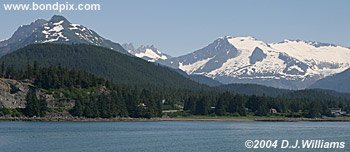 glacier over juneau