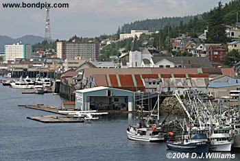 the harbor at ketchikan alaska