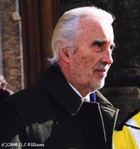 christopher lee photo