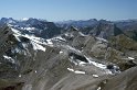 View from Piz Gloria Schilthorn in the Swiss Alps